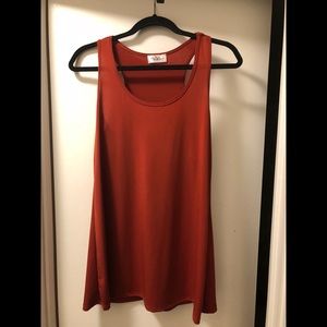 The ZigZag Stripe Rust Day to Day Tank