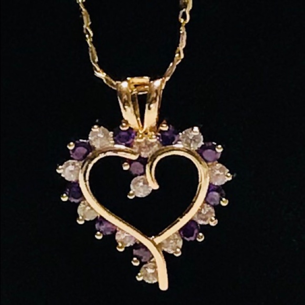 Classic open heart ❤️ necklace