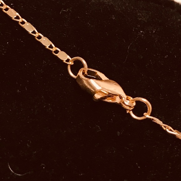 Classic open heart ❤️ necklace - Picture 3 of 7