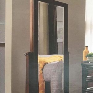 Cheval mirror w/ Jewelry case *brand new in box*