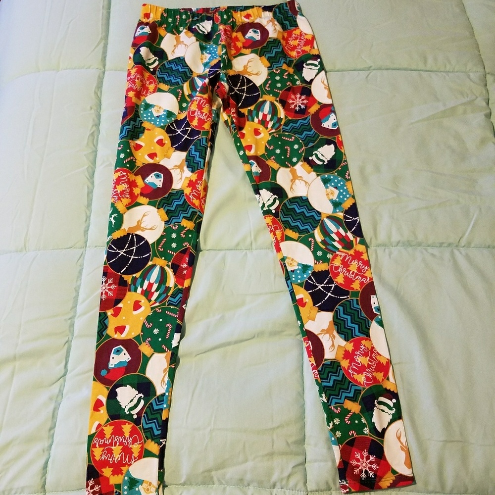 NWOT Christmas leggings