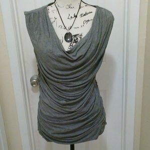 Maurice's grey blouse