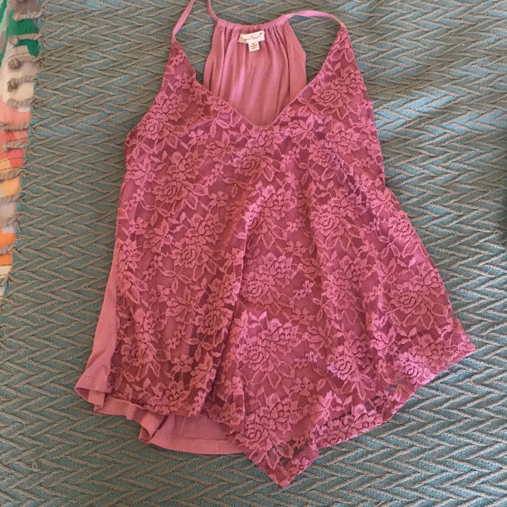Laced blouse