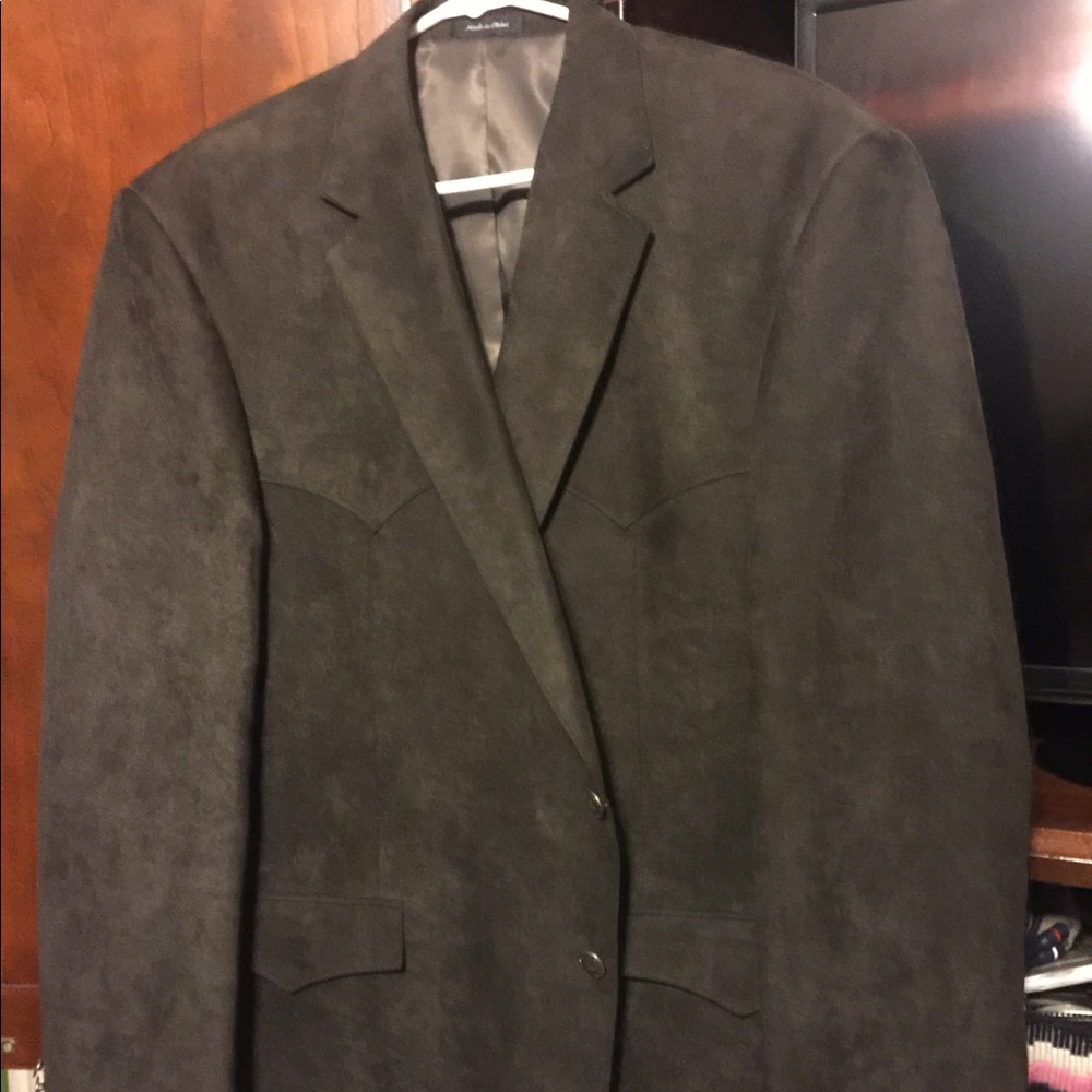 Dark Brown Marcosuede Harmony Sports Coat
