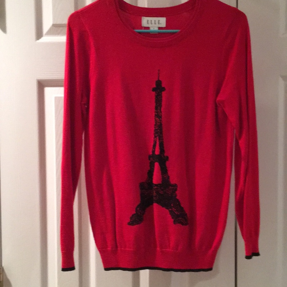 Red sweater
