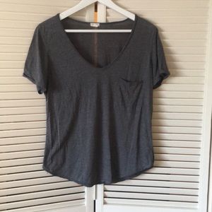 Gray tee