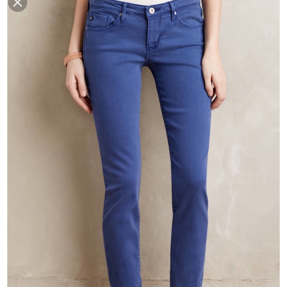 ANTHROPOLOGIE AG Stevie Slim Straight Ankle Blue