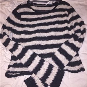 Free People Beach Striped Sweater