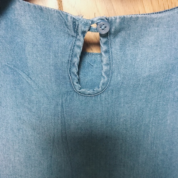 Short Sleeve Denim Tee - Picture 2 of 3