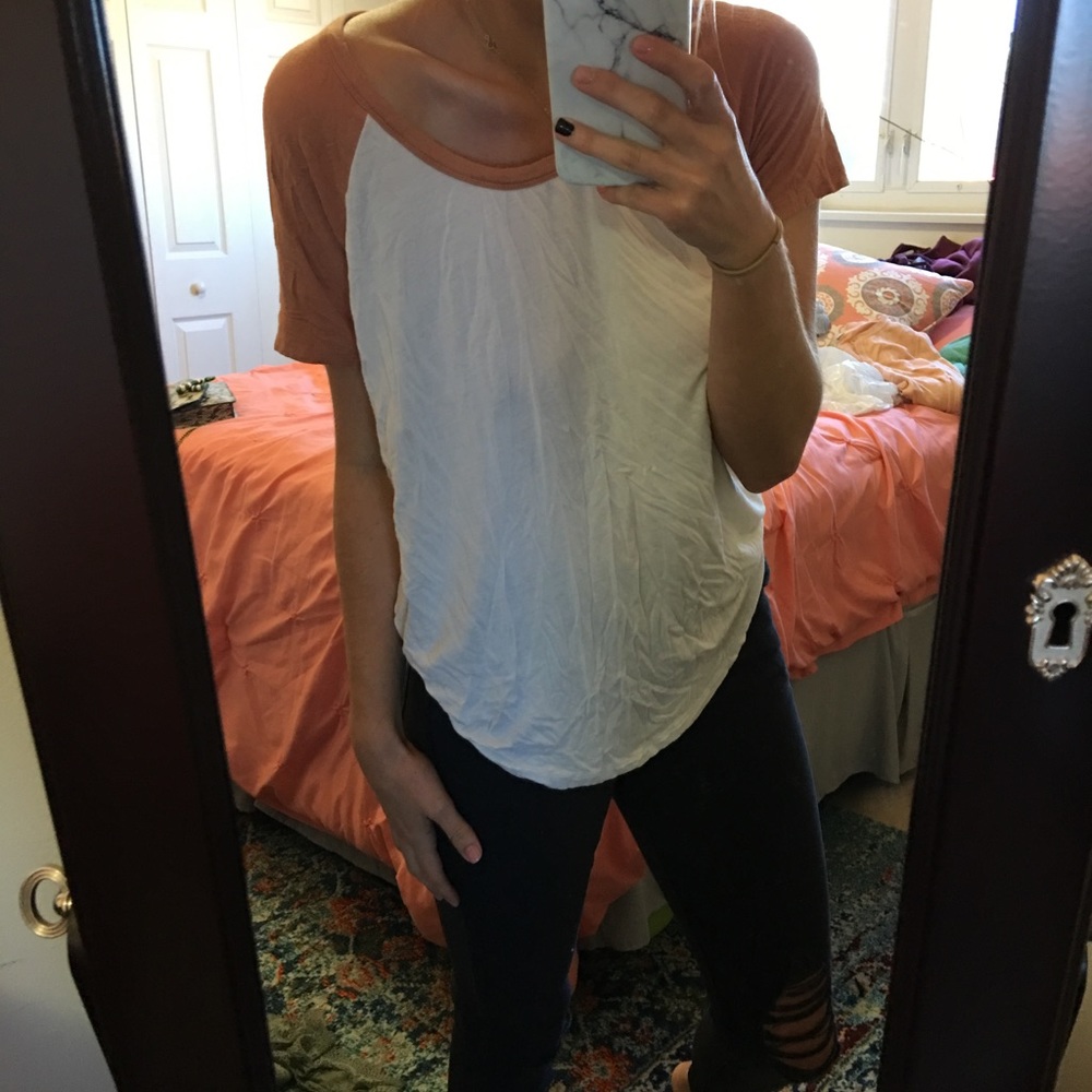 Comfortable white tee from target!