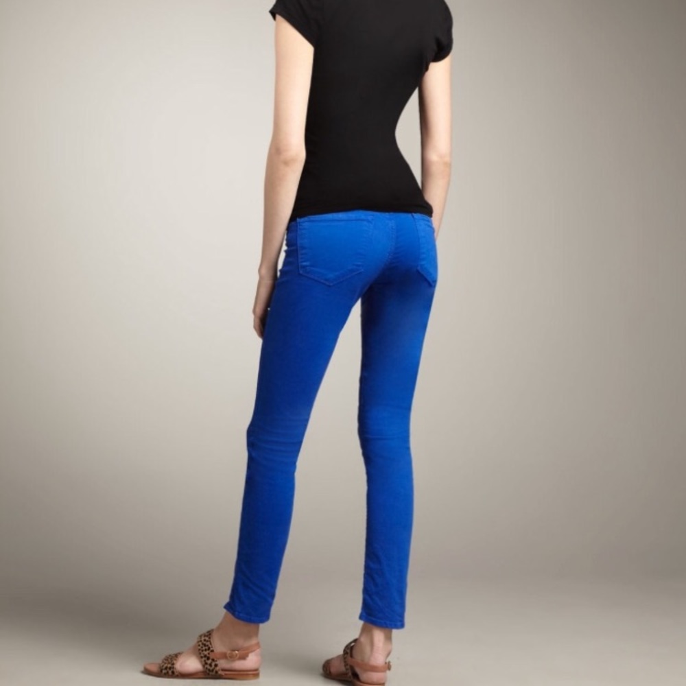 J brand mid rise twill jean