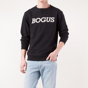 Saturdays Surf NYC Black “BOGUS” Sweatshirt Size S
