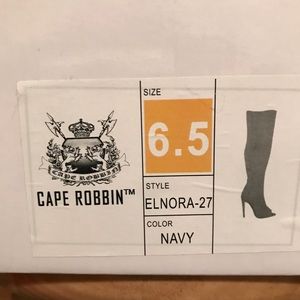NWT. Cape Robbin Over the Knee Knit Boot