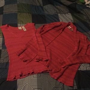 Two piece sweater set