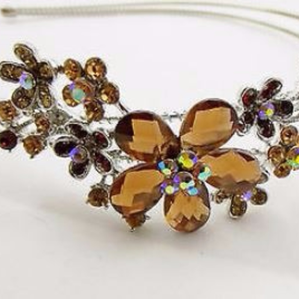 NWOT Light Brown Fancy Headband