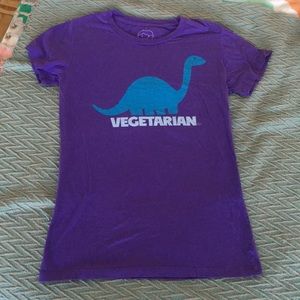 Women’s purple tee