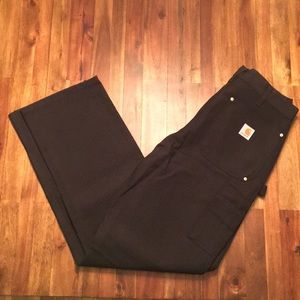 Carhartt firm duck double-front work Dungaree