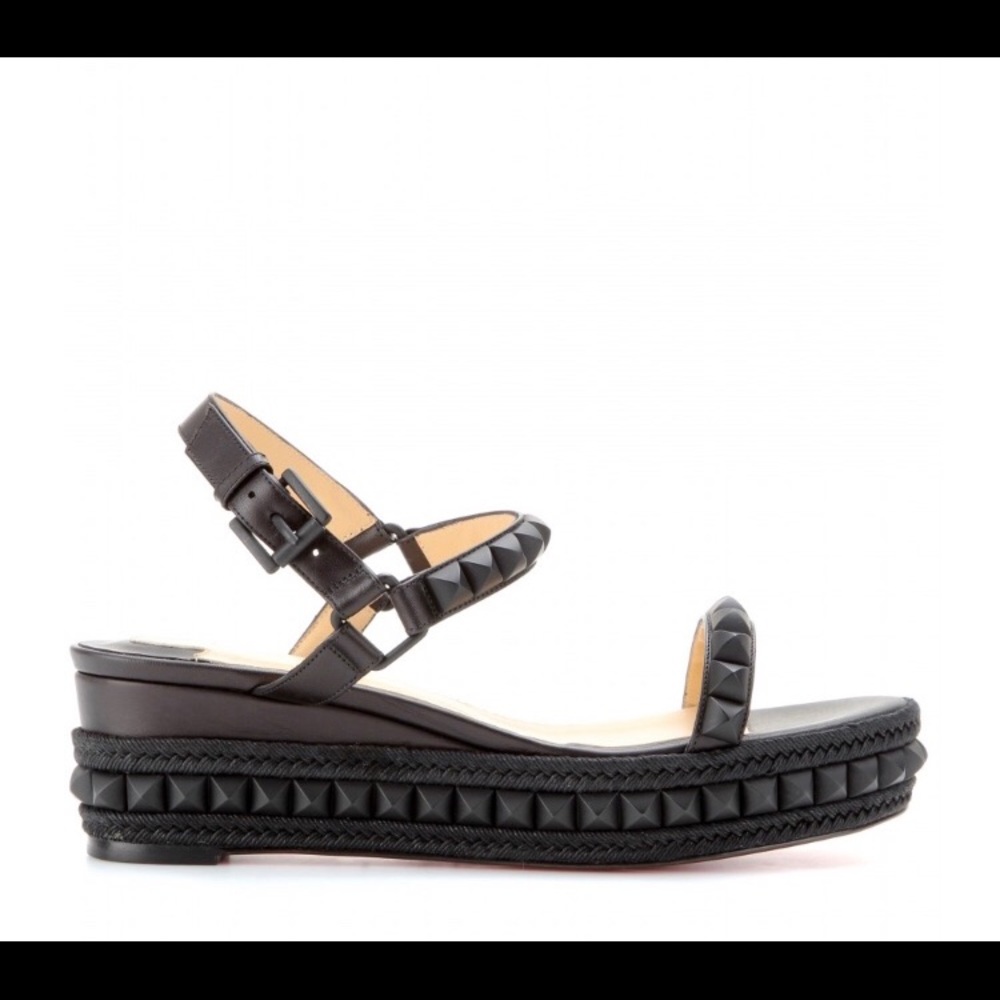 Christian Louboutin Like New Black Espadrilles