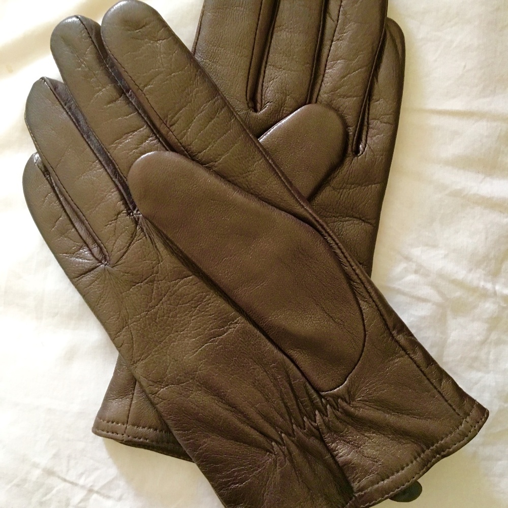 STEAL! FINAL PRICE! Metallic  Brown Merona Gloves