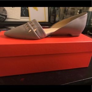 NEVER WORN Leather Flats