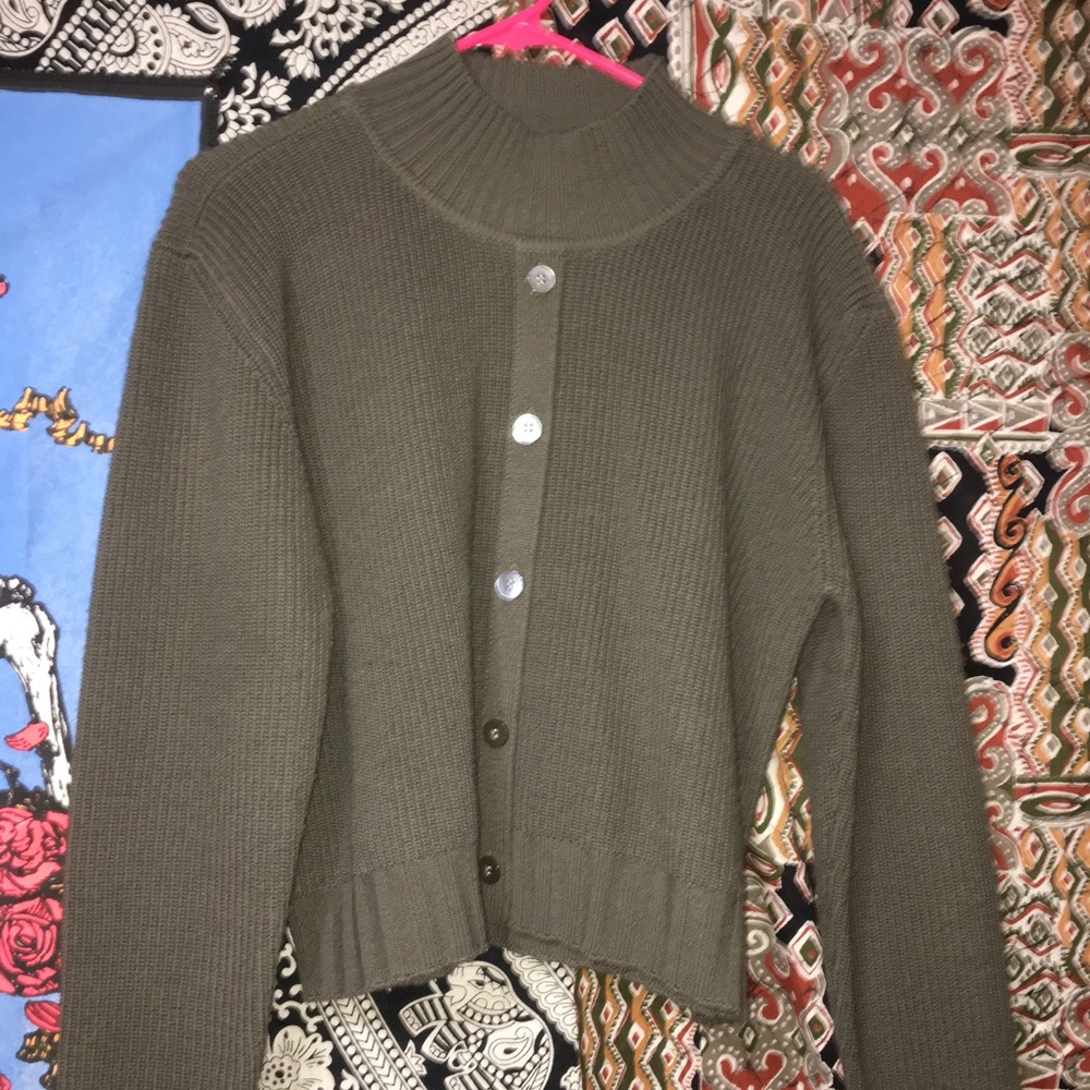 Chunky brown chirp sweater