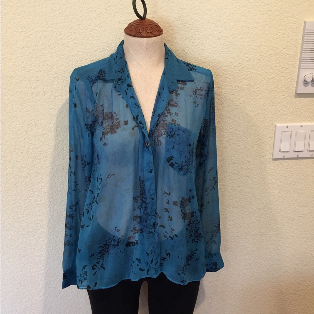 Blue blouse - Picture 4 of 4