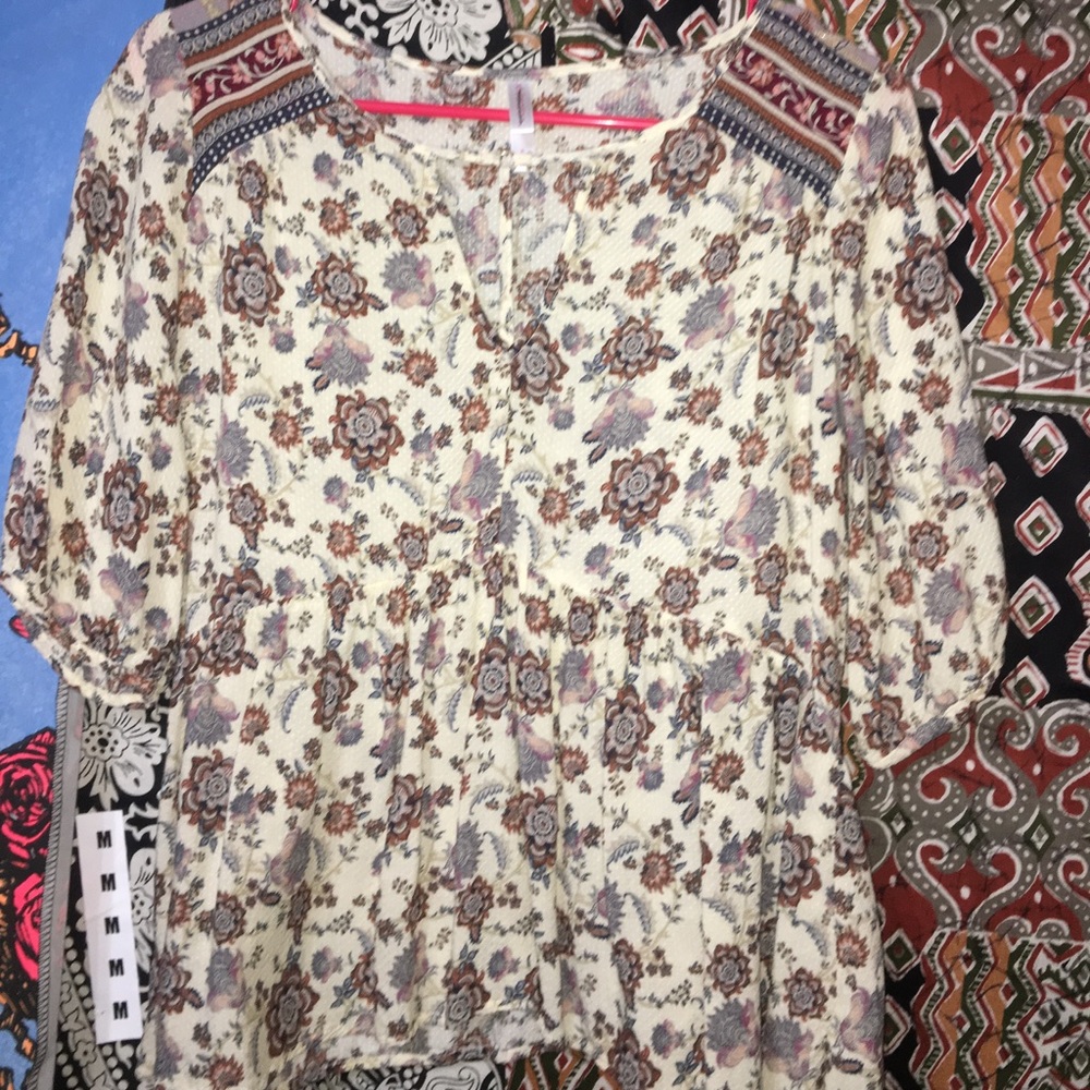 Floral blouse