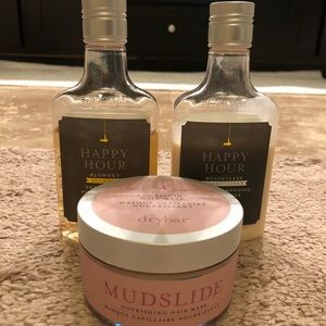 Drybar shampoo & conditioner + Mudslide mask