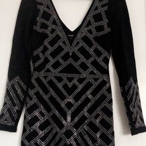 Bebe embellished dress. Great quality!