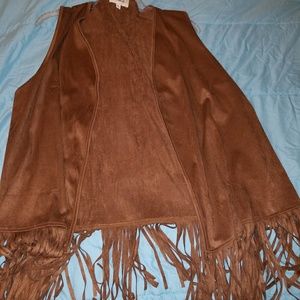 ***Last chance***Fringe vest