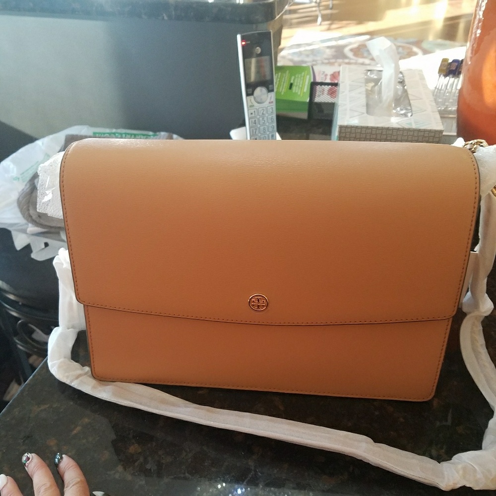 Parker shoulder large tory Burch