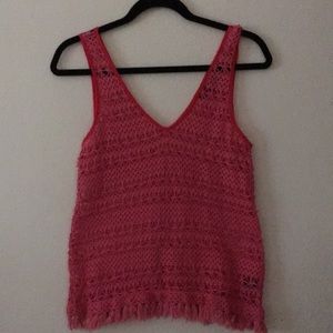 Knit Cropped Tank Top