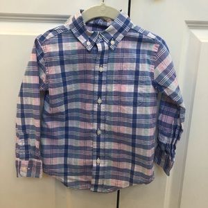 Janie and Jack toddler boys shirt