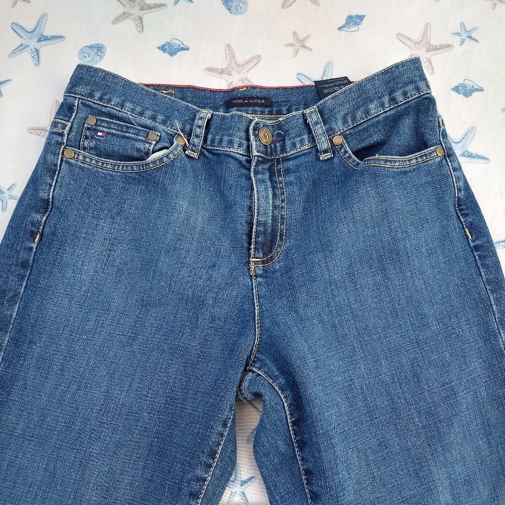 NEAR VTG TOMMY HILFIGER SIZE 6R BOOT MID RISE