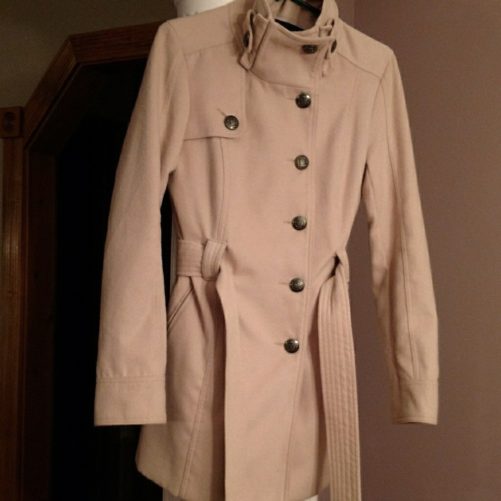 Ladies pea coat. Size Juniors large.