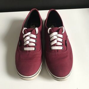 Vans lace up shoes
