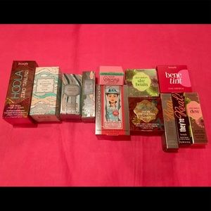Benefit Cosmetics 11-Pc Travel Size Makeup Lot NEW