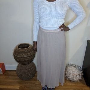 Chiffon Maxi Skirt