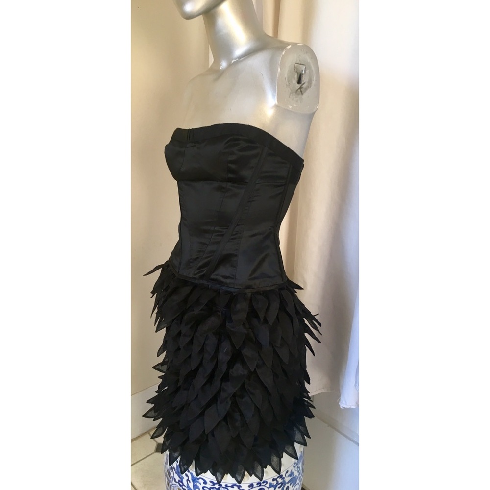 VINTAGE 1992 BCBGMAXARIA-LBD Sz4 -AUTHENTIC RUNWAY / BRILLIANT DESIGN NY EVE 🍾🥂