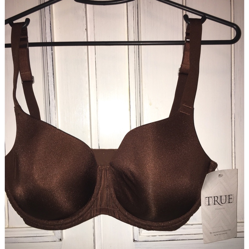 Brown T-Shirt Bra - 34DD
