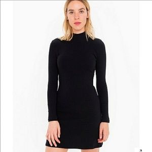 !!!RESERVED!!! Rib long sleeve mockneck mini dress