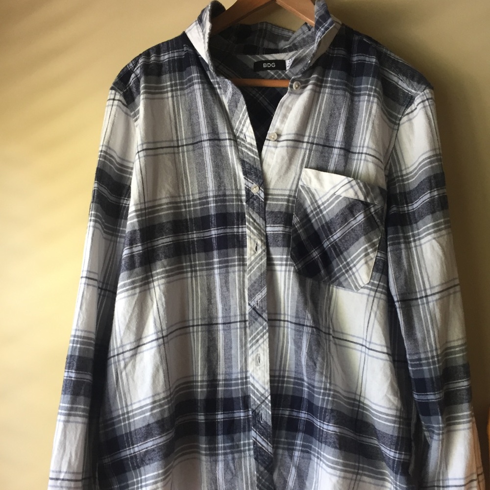 Flannel long sleeve shirt