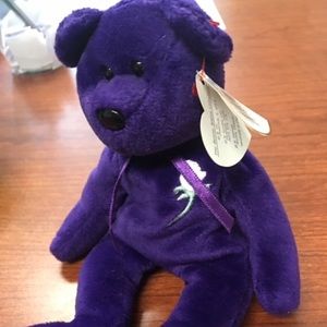 Original Princess Diana beanie baby!