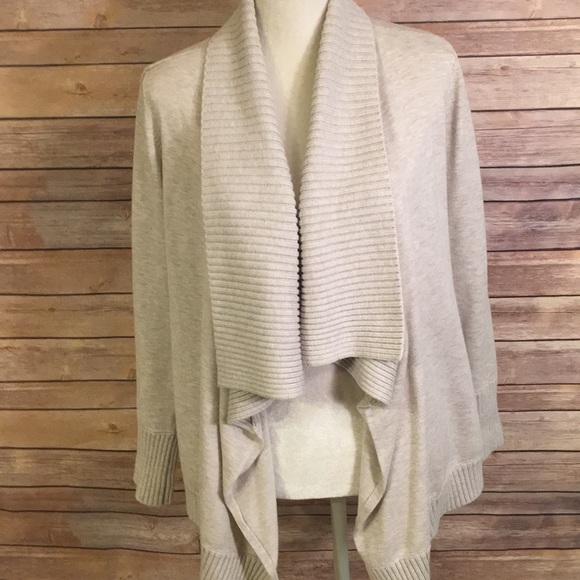 INC International Concepts Sweaters - Inc International Concepts beige knit cardigan