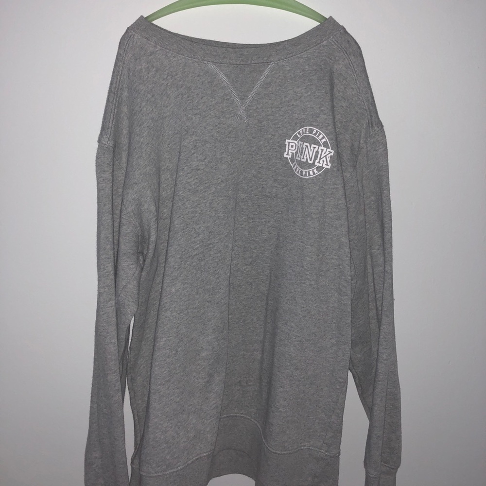 PINK / VICTORIA SECRET gray pull over