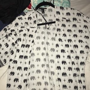 Elephant kimono