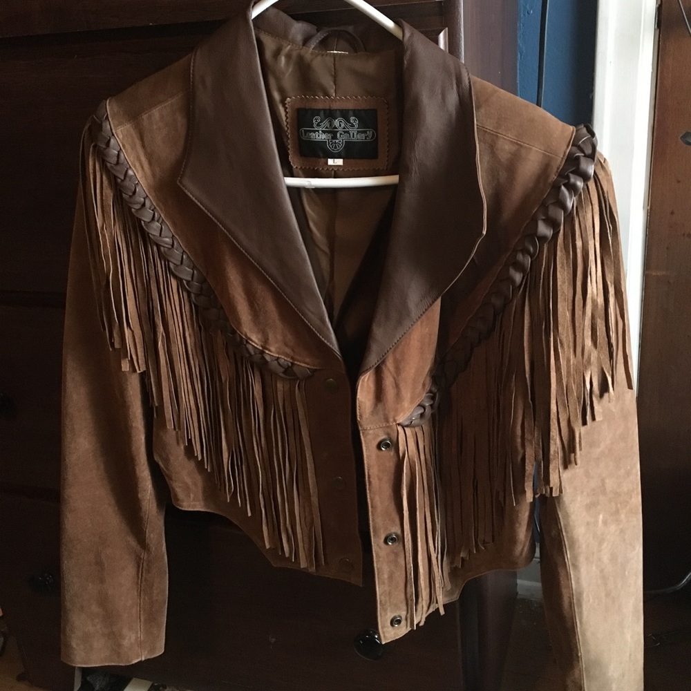 Leather Jacket. Vintage