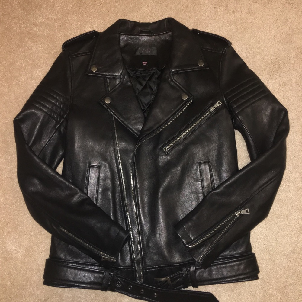 Victoria’s Secret leather jacket