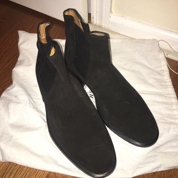 Bally men black suede Chelsea boots 👞👞 - Picture 4 of 8