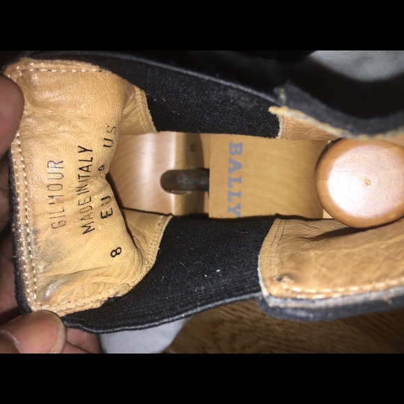 Bally men black suede Chelsea boots 👞👞 - Picture 8 of 8